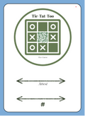 Tic-Tat-Too Game Cards