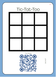 Tic-Tat-Too Game Cards